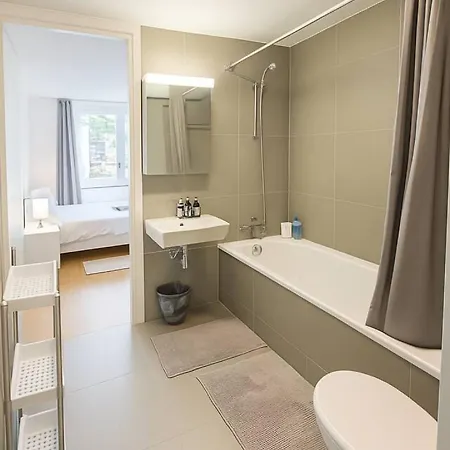 Montchoisi 1 Bedroom Near Gare Ouchy Smart Lock 아파트 로잔